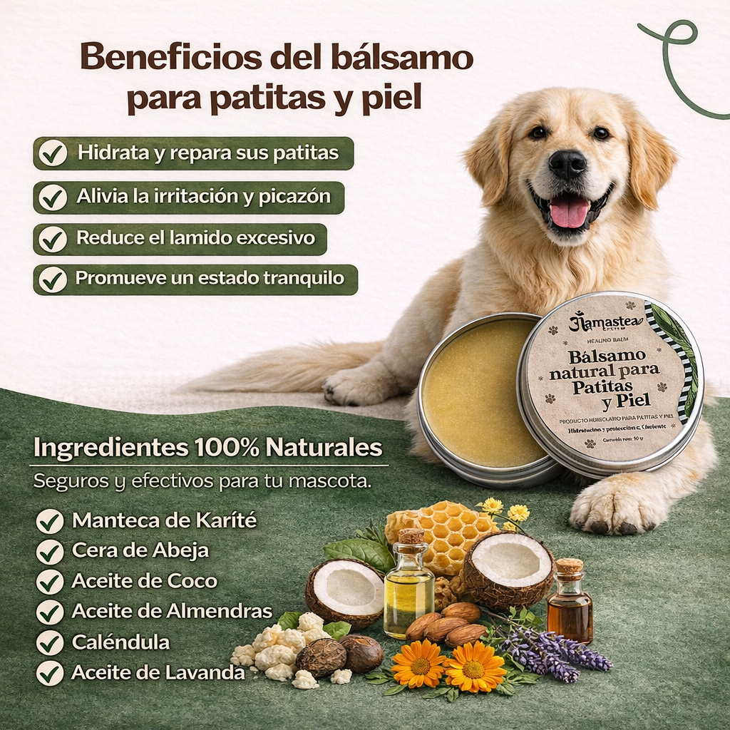 Bálsamo Pets Patitas y Piel