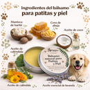 Ingredientes naturales: caléndula, manteca de karité, aceite de lavanda y aceite de coco